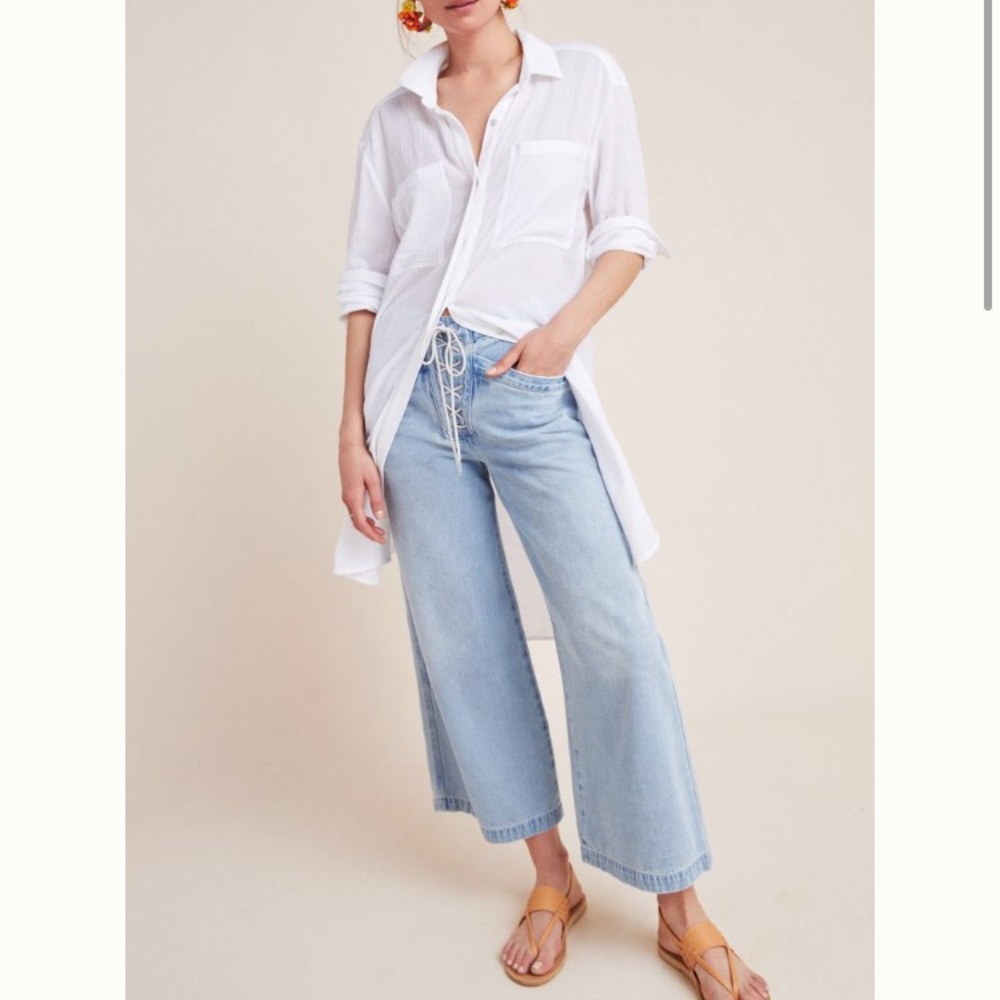Citizens of humanity Nadia wide leg crop Jean